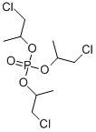 Struttura dell'estere di tris dell'acido fosforico (2-chloro-1-methylethyl)