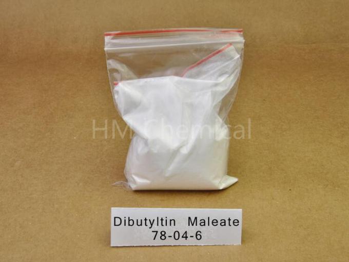 Prodotto chimico del maleate di dibutyltin del catalizzatore del metallo di CAS 78-04-6/dello stabilizzante termico della plastica